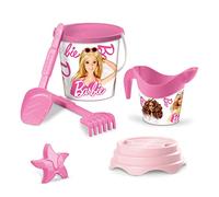 Mondo Toys Barbie Bucket Set, Set Mare Renew Toys con Secchiello, Paletta, Rastrello, Setaccio, Formina, Annaffiatoio Inclusi, 18443