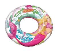 Mondo Toys - Barbie Swim Ring - Ciambella Gonfiabile - Anello di Nuoto Salvagente - Ottimo per Bambino / Bambina Utilizzabile in Piscina / Mare - 16213