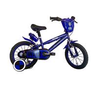 MONDO Toys-Bicicletta Bambino 14 Nero Azzurro FC inter-25639, Bike Inter Milano
