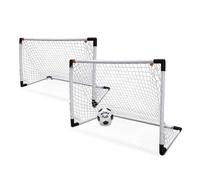 Mondo Toys 18014 Goal Post Set 2 Mini Set 1/2 Porta da Calcio per Bambini con Re