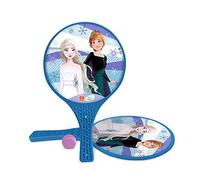 Mondo Toys - Disney Frozen II - 2 Racchette in plastica / pallina di gomma - Gioco da Spiaggia per Bambini e Adulti -15023