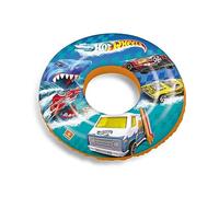 Mondo Toys - HOT WHEELS Swim Ring - Ciambella Gonfiabile - Anello di Nuoto Salvagente - Ottimo per Bambino / Bambina Utilizzabile in Piscina / Mare - 16876