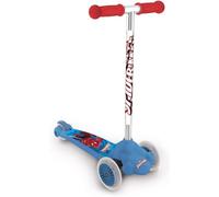 Mondo Toys - Monopattino 3 ruote - Twist & Roll Spiderman - freno di sicurezza posteriore - rosso/bianco/blu - 18395