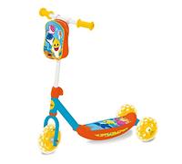 Mondo Toys - MY FIRST SCOOTER BABY SHARK Monopattino Baby 3 ruote con borsetta porta oggetti inclusa per bambino bambina da 2 anni Baby Shark - 28695