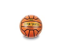 Mondo Toys - Palla da Calcio SUPER SANTOS MINI PVC per bambina/bambino - Colore arancione - 05226
