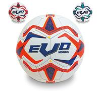 MONDO Toys - Pallone da Calcio Cucito EVO - Prodotto Ufficiale - misura 5-350 g - 3 colori assortiti - 13455