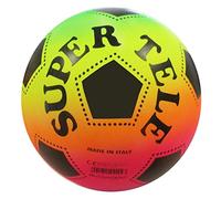 Mondo Toys - Pallone da Calcio SUPERTELE RAINBOW - per bambina/bambino - multicolore - 04013