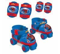 Mondo Toys - pattini a rotelle regolabili Spiderman Marvel per bambini - Taglia