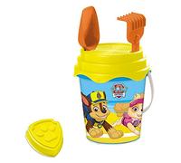Mondo Toys Paw Patrol Bucket Set, Set Mare Renew Toys con Secchiello, Paletta, Rastrello, Setaccio, Formina, Inclusi, 28321 Multicolore