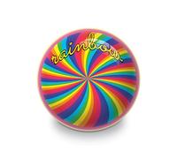 Mondo Toys - RAINBOW FLUO - Pallone 100 grammi PVC Ø 200 - SGONFIO - 26085
