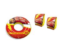 Mondo Toys - set braccioli e ciambella bambini mare estate piscina (cars)