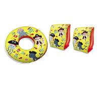 Mondo Toys - set braccioli e ciambella bambini mare estate piscina (pirati)