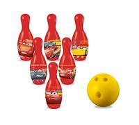 Mondo Toys - Set da Bowling Cars 3 per bambini - INCLUDE 1 palla e 6 Birilli tema Cars 3 - giocattoli di Sport - gioco per bambini 2 3 4 Anni - 18821