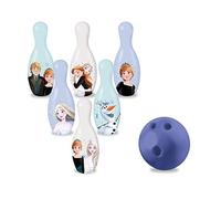 Mondo Toys - Set da Bowling Frozen II per bambini - INCLUDE 1 palla e 6 Birilli tema Forzen 2 - giocattoli di Sport - gioco per bambini 2 3 4 Anni - 28307