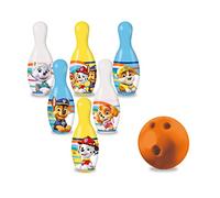Mondo Toys - Set da Bowling Paw Patrol per bambini - INCLUDE 1 palla e 6 Birilli tema Paw Patrol - giocattoli di Sport - gioco per bambini 2 3 4 Anni - 28308