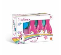 Mondo 28526 Hucha cerámica m caquita Unicorn Bowling Set, Assorted, Sin Talla