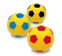 Mondo Toys - SOFT FOOTBALL BIG - Pallone di spugna diametro 185 mm - 1 palla morbida - colori misti - 07852