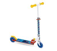 Mondo Toys - SONIC SEGA ALU SCOOTER Monopattino 2 ruote pieghevole in alluminio con pedana extra grip e manubrio regolabile per bambini