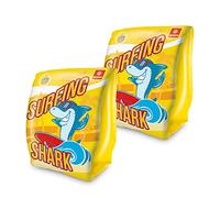 Mondo Toys - SURFING SHARK Arm Bands - Braccioli di Sicurezza per bambini - Materiale PVC - Adatti a bambini da 2 a 6 anni con Peso 6-20 kg - 16919
