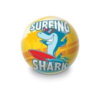 Mondo Toys - SURFING SHARK - Pallone 100 grammi PVC Ø 200 - SGONFIO - 26077