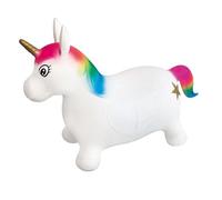 Unicorno Gonfiabile Cavalcabile Gioco Per saltare Rimbalzante Bambini 18m +