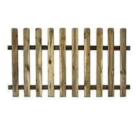 Mondo Viro Cancello in legno di pino autoclavato - cancelletto per steccato resistente in diverse misure (Staccionata 180 x 100 cm)