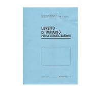 Mondo Viro Libretto di impianto termico per climatizzazione schede climatizzatori caldaie 10 pz