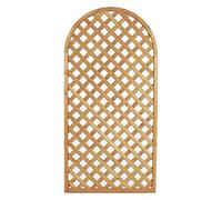 MONDO VIRO Pannello Rettangolare con Arco Superiore Grigliato in Legno di Pino Impregnato - Il Complemento d'Arredo Modulare per Interni ed Esterni (Arco)