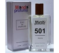 MondoProfumo UM501 ● Profumo UOMO Equivalente, Compatibile che Ricorda a (MAN IN BLACK) ● 100 ML
