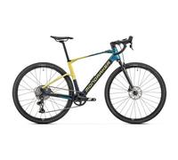 Mondraker dusty r electric gravel bike sram apex 12s 350wh 700mm blue giallo 2025
