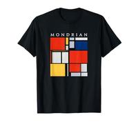 Mondrian: Composition with Red, Yellow, Blue, & Black (1921) Maglietta