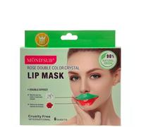 Mond'Sub Maschera Labbra Cristallo Doppio Colore alla Rosa, 6 pezzi