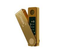 Monedero offline LEDGER Nano X Oro EAL5+ Bluetooth USB Type-C Schermo
