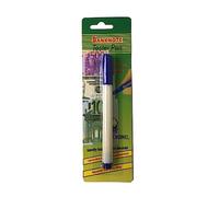 MoneMarker Penna per rilevatore banconote contraffatte Penna per controllo banconote false portatile universale Strumenti per la prevenzione della perdita denaro Tester valuta
