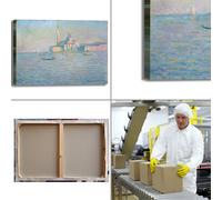 Monet chiesa san Giorgio Maggiore Venezia quadro stampa tela dipinto arredo casa