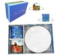 Monet - Impostare 2 tazze in una confezione regalo reutlisable