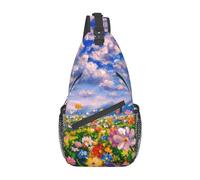 Monet Impressionism-4 Monet Impressionism Zaino a tracolla Borsa a tracolla Borsa a tracolla a tracolla Palestra Ciclismo Viaggio Escursionismo Zaino per uomo Donna