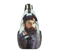 Monet Impressionism-8 Monet Impressionism Zaino a tracolla Borsa a tracolla Borsa a tracolla a tracolla Palestra Ciclismo Viaggio Escursionismo Zaino per uomo Donna