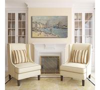 Monet porto di Le Havre design quadro stampa tela dipinto telaio arredo casa