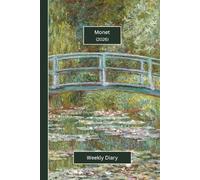 Monet Weekly Diary 2026: A gorgeous Week View Planner (spread across 2 pages). It's an ideally sized (6"x9") artists journal in a large print format. ... pages. Great gift for friends and family.