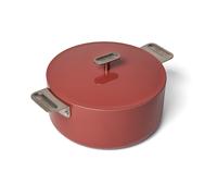 MONETA 151 CASSERUOLA ANTIADERENTE 24 CM ROSSO + COPERCHIO 001P182052