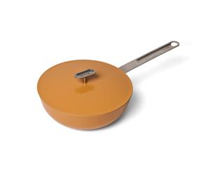 MONETA 151 WOK ANTIADERENTE 24 CM GIALLO + COPERCHIO 001P176402