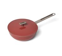 MONETA 151 WOK ANTIADERENTE 24 CM ROSSO + COPERCHIO 001P186402