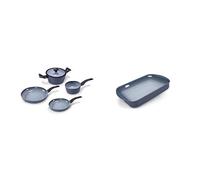 Moneta Aria Finegres Batteria 5 Pezzi, Alluminio, Grigio & Aria Finegres Rostier
