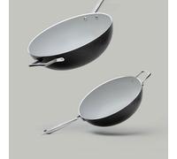 Moneta Armonia Finegres Wok da 32cm in alluminio forgiato