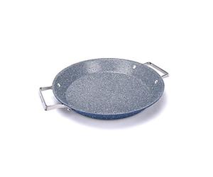 Moneta Blu Stone Paellera, Alluminio, Blu, 34 cm