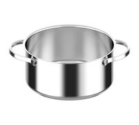 MONETA CASSERUOLA ALTA 2 MANIGLIE IN ACCIAIO INOX - ALLEGRO