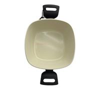 Moneta casseruola forma interno in ceramica 01 ,con coperchio
