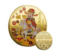 Moneta Challenge Coin, moneta cinese di prosperità a forma di cavallo, per ragazzi, ragazzi, marito, figlia, famiglia, moglie, giovani, figlio, amici, donne