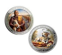 Moneta commemorativa 2026 Peace Mission Journey - Moneta commemorativa Walk for Peace Tribute Compassion Coin - Pellegrinaggio da 2300 miglia per la consapevolezza e l'unità, regalo da collezione per